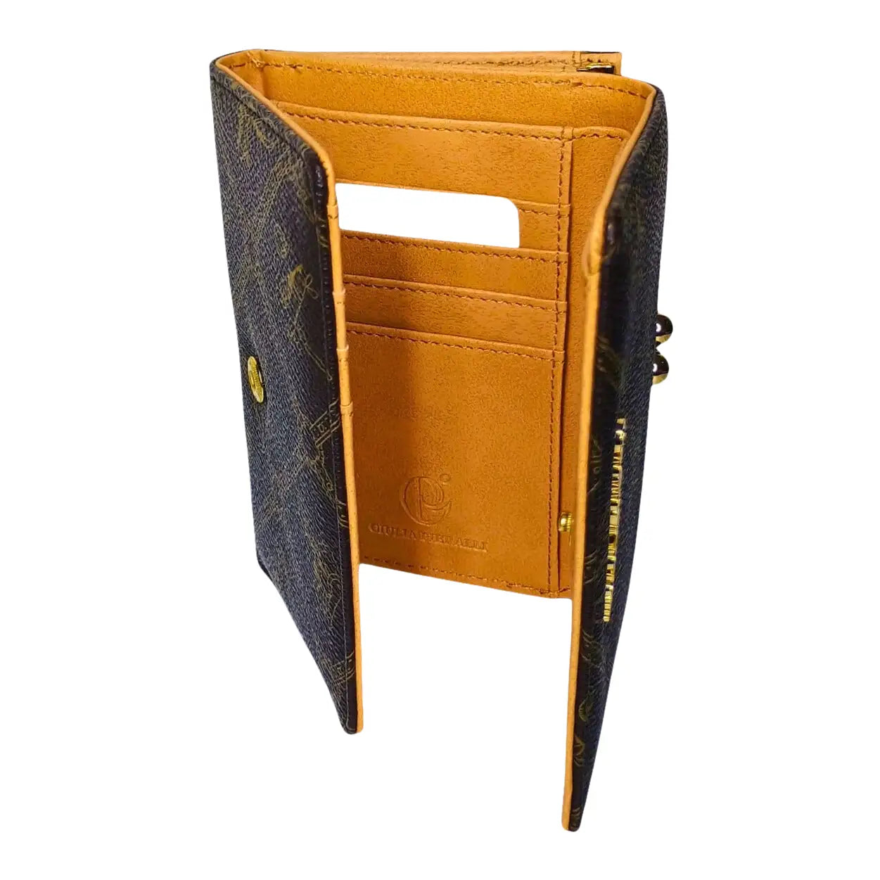 Brown Leather Hand Wallet - MS-1116 - Stile Donna Bags