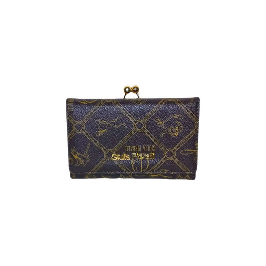 Brown Leather Hand Wallet - MS-1116 - Stile Donna Bags
