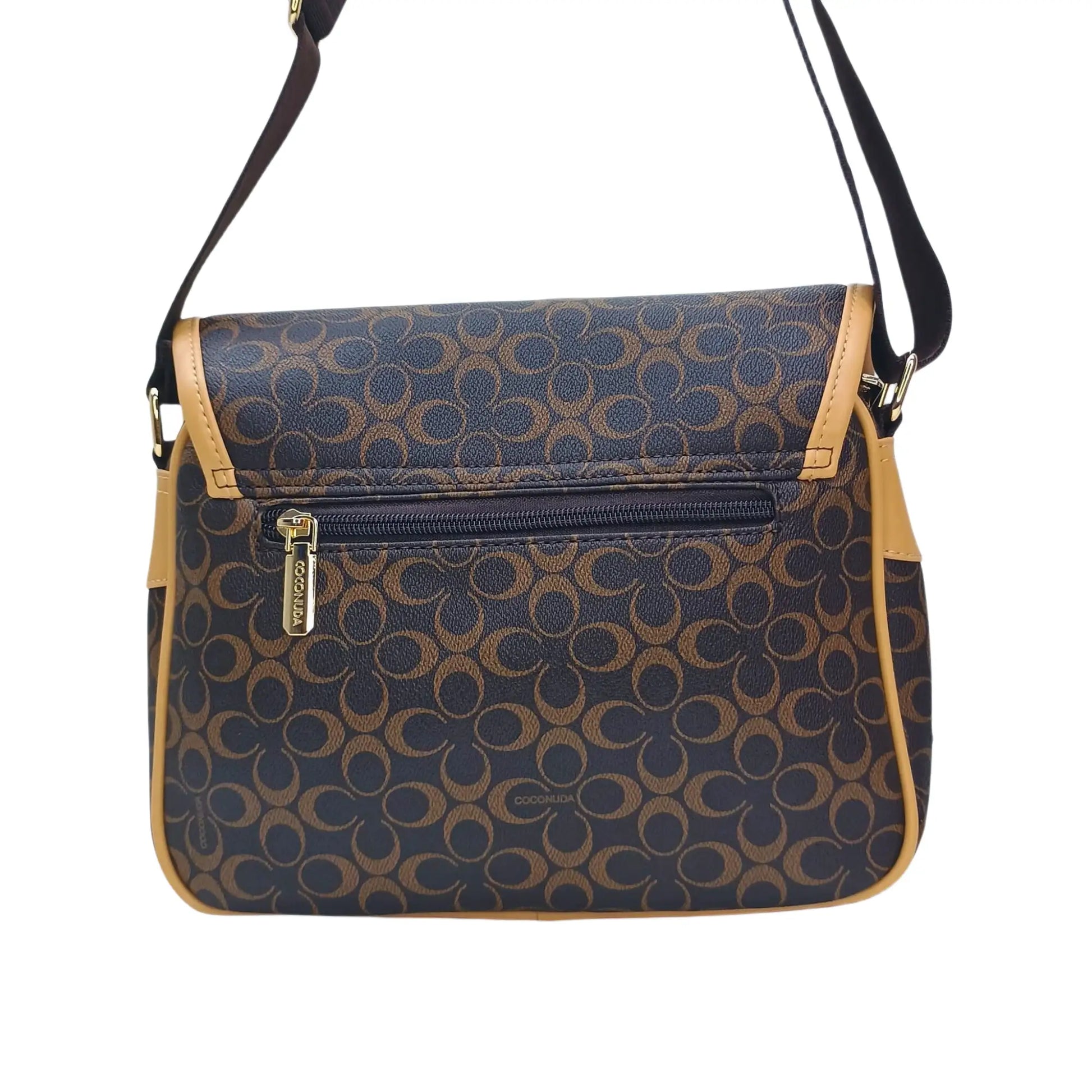 Brown Saddle Bag - MS-4355 - Stile Donna Bags