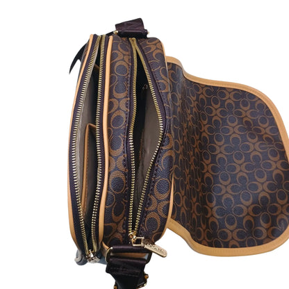 Brown Saddle Bag - MS-4355 - Stile Donna Bags