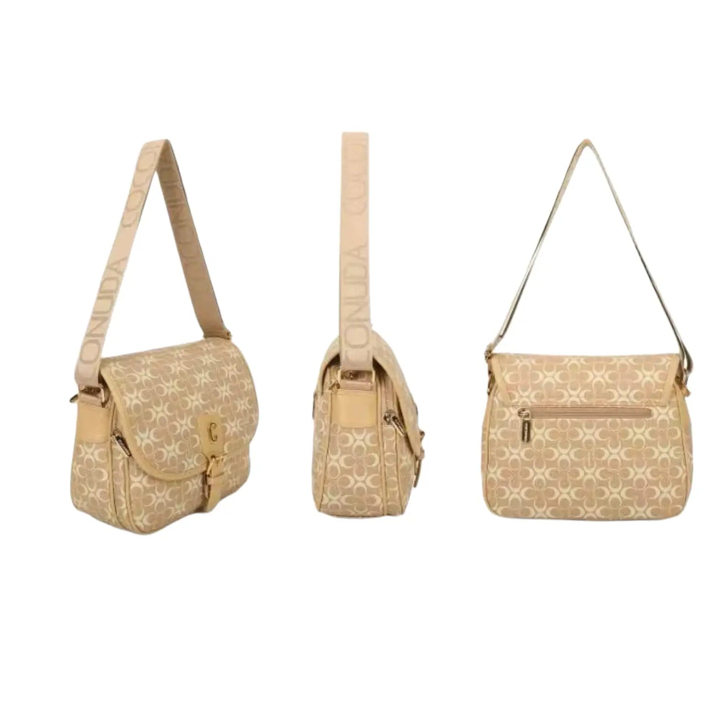 Brown Saddle Bag - MS-4355 - Stile Donna Bags