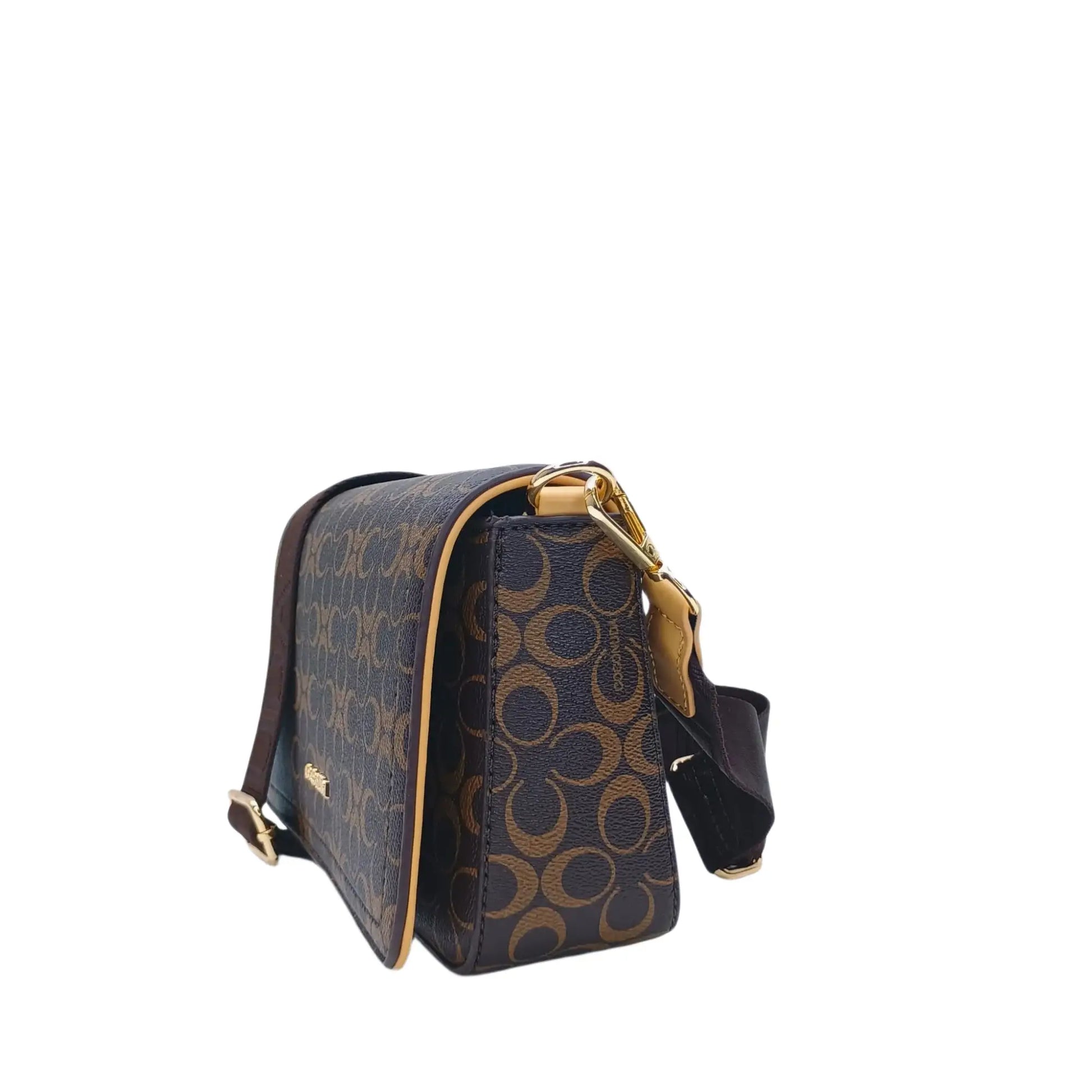 Brown Shoulder Bag - MS-9723 - Stile Donna Bags