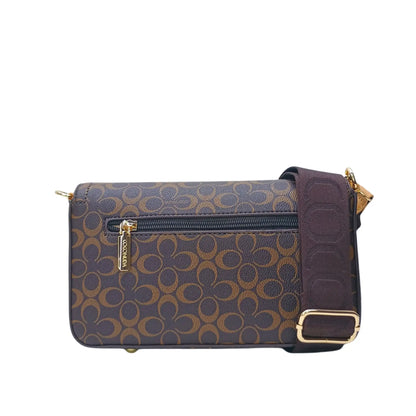 Brown Shoulder Bag - MS-9723 - Stile Donna Bags