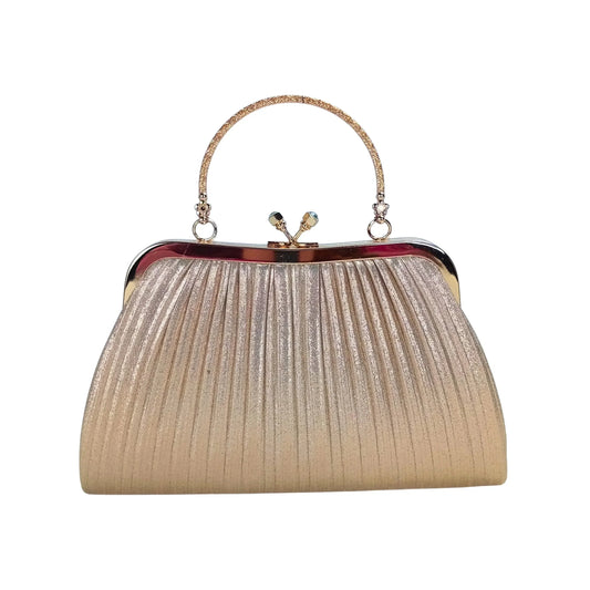 BS Gold Stone Soft pouch bag - Stile Donna Bags