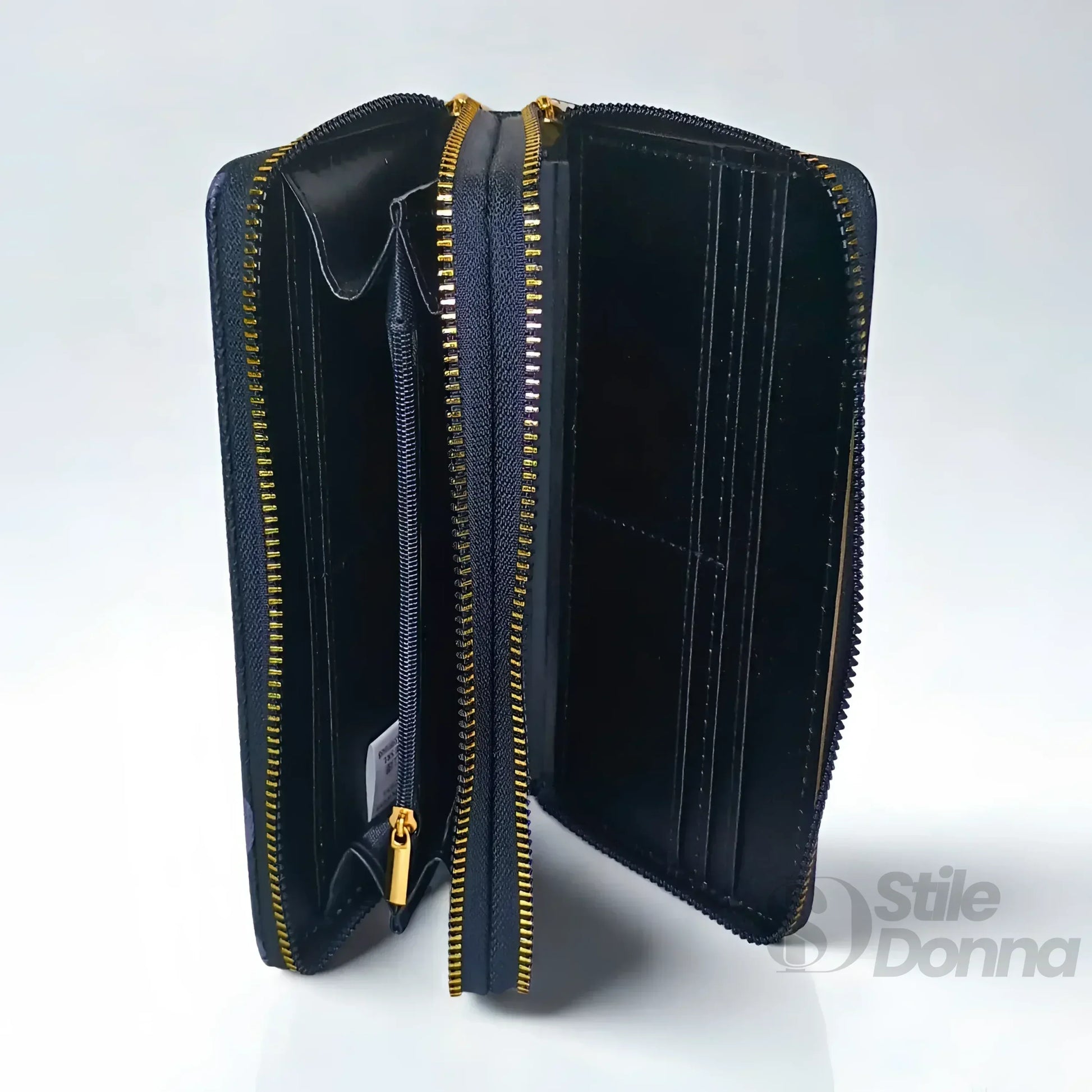 cavalli-portafoglio-da-donna-pelle-nera-340 - Stile Donna Bags