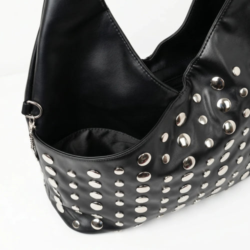 Borsa Grande Con Tracolla Regolabile Silver Dot Stile Mod… | Vista aggiuntiva 11 | ecopelle | Giallo