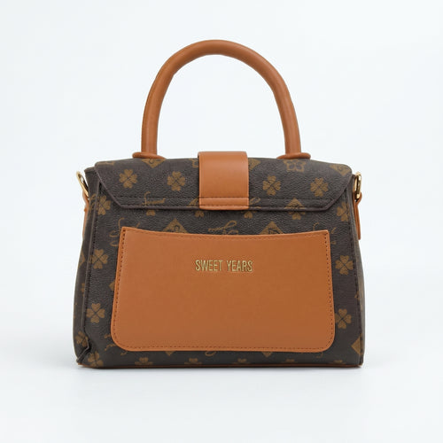Sweet Years Mini Borsa A Tracolla In Ecopelle Con Stampa … | Vista posteriore | ecopelle