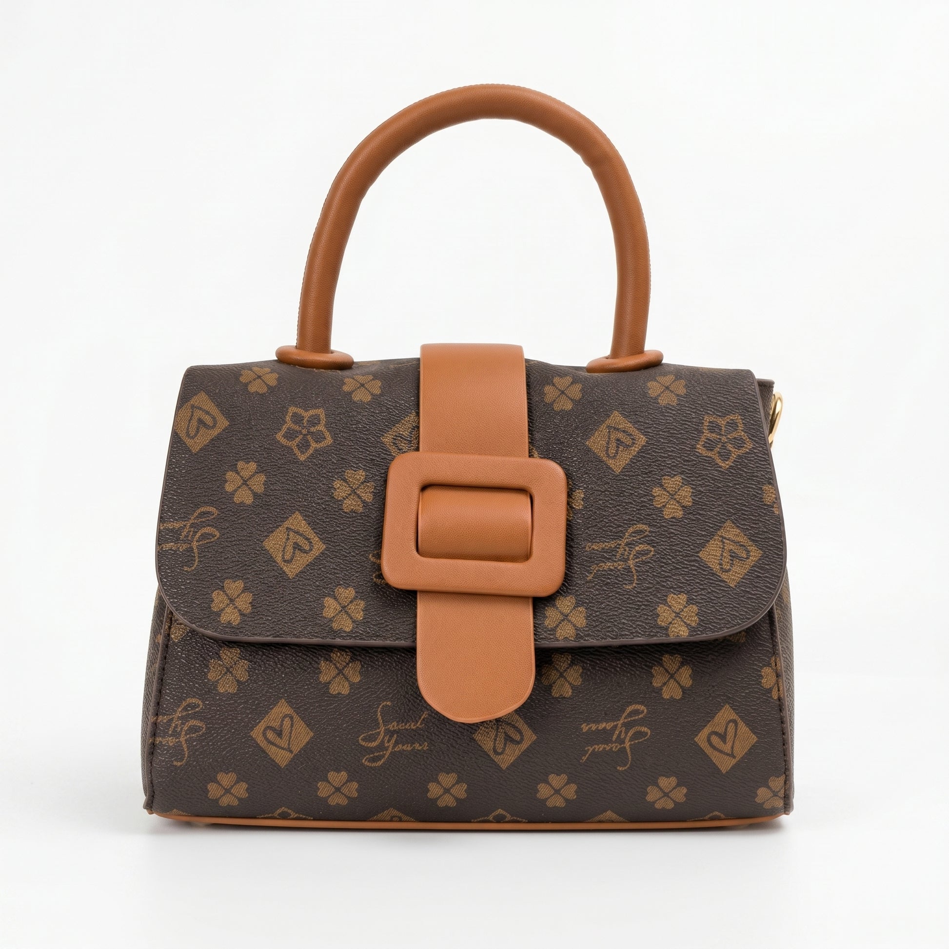 Sweet Years Mini Borsa A Tracolla In Ecopelle Con Stampa … | Vista laterale | ecopelle