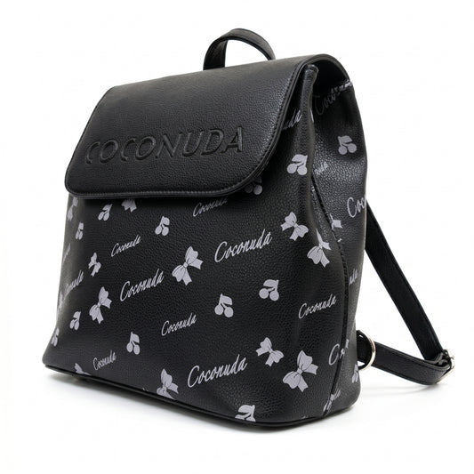 Zaino in pelle di cocco con chiusura magnetica by Stile Donna Bags