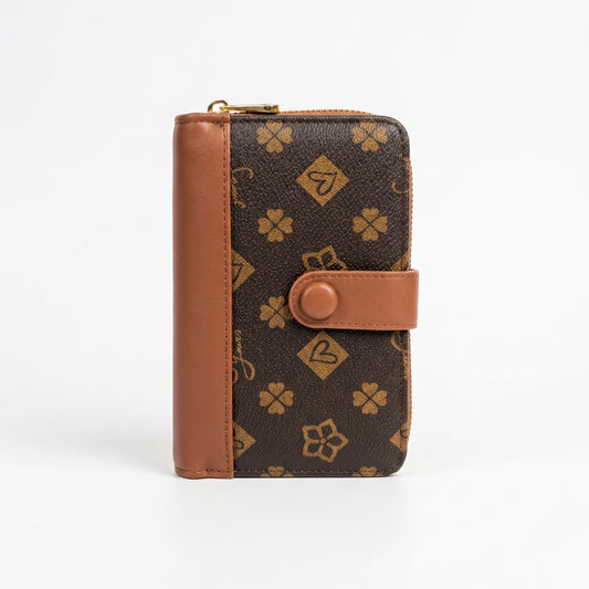 Sweet Years portafoglio donna ecopelle stampa monogram – vista 4