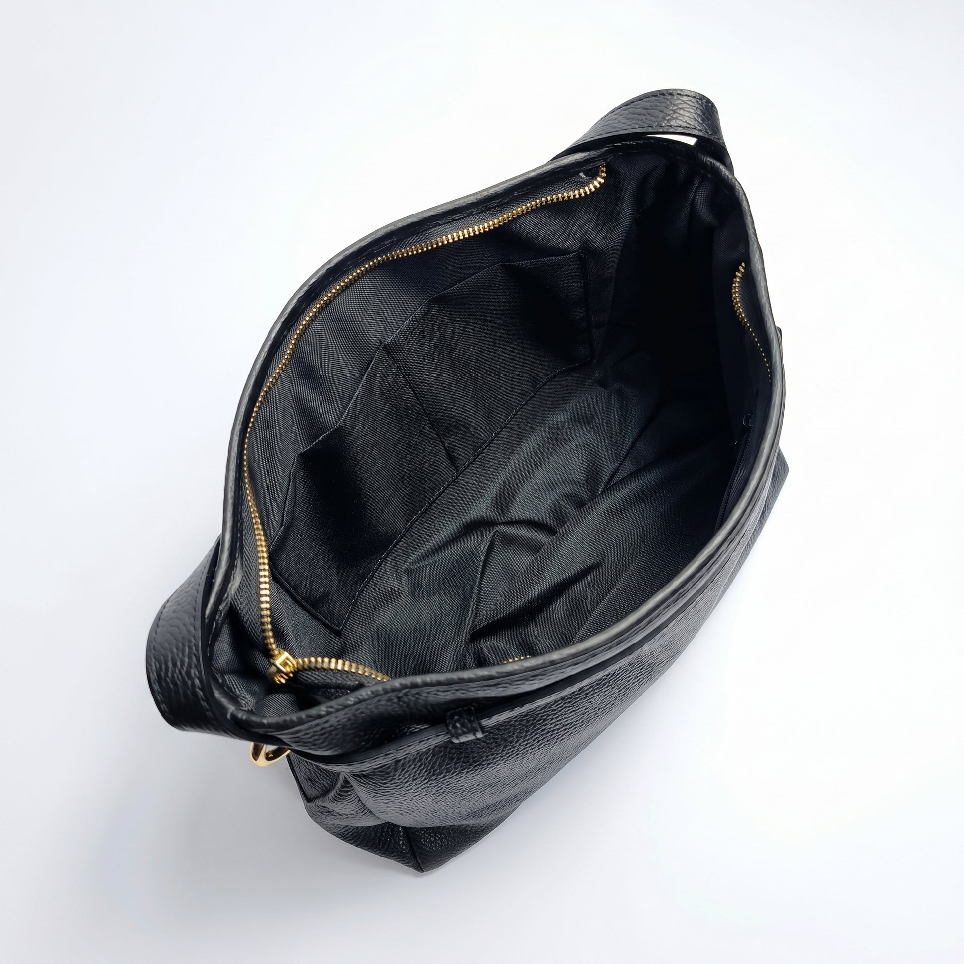 Allicia borsa a tracolla vera pelle made in Italy – vista 5