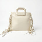 Coconuda Borsa Tote con Frange – Manico Strutturato e Tracolla Removibile