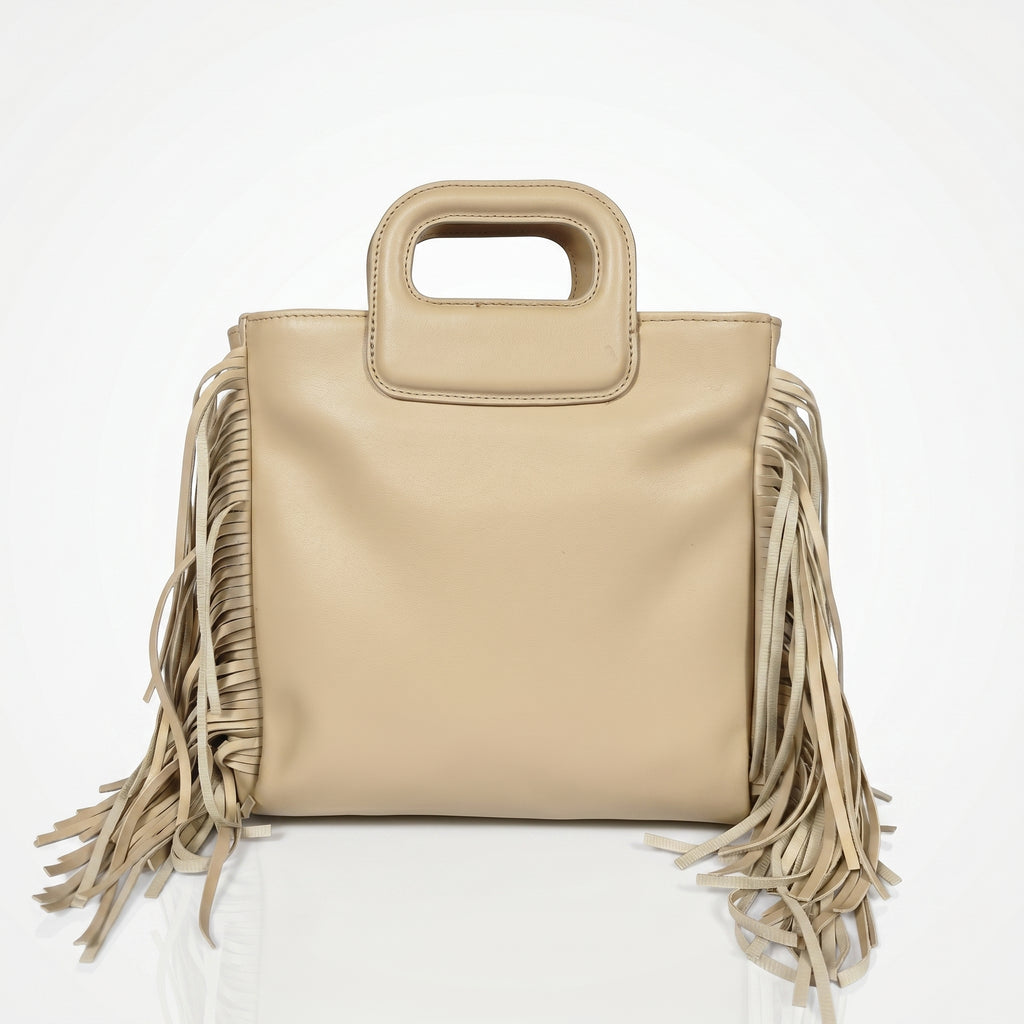 Coconuda Borsa Tote con Frange – Manico Strutturato e Tracolla Removibile