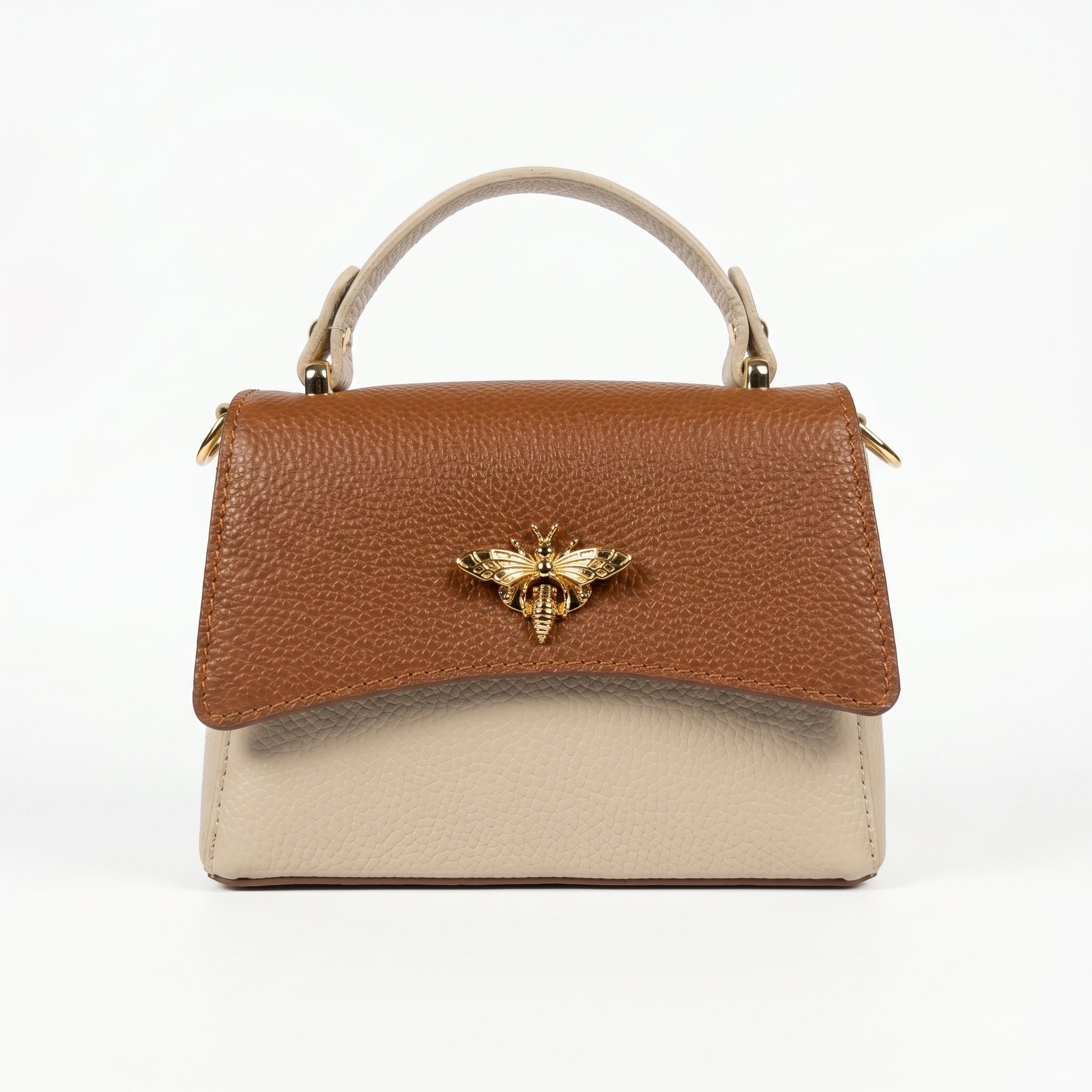 Borsa Farfalla in Vera Pelle Made in Italy - Borsa a mano - Stile Donna Bags