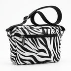 Coconuda Zebra-Nylon-Tasche mit Animalier-Print