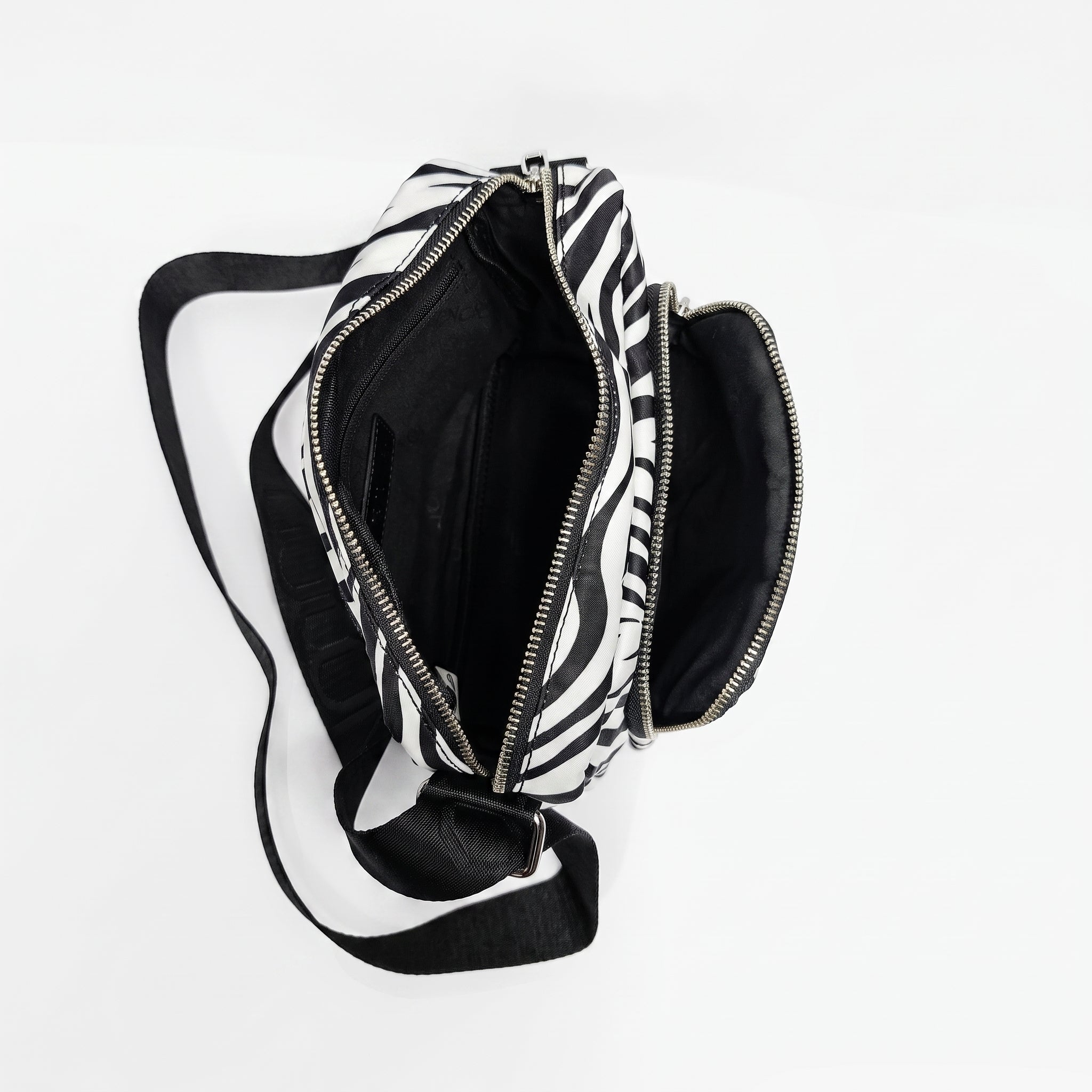 Coconuda Zebra-Nylon-Tasche mit Animalier-Print