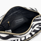 Coconuda Zebra-Nylon-Tasche mit Animalier-Print