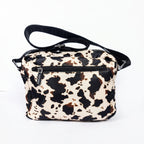 Coconuda Zebra-Nylon-Tasche mit Animalier-Print