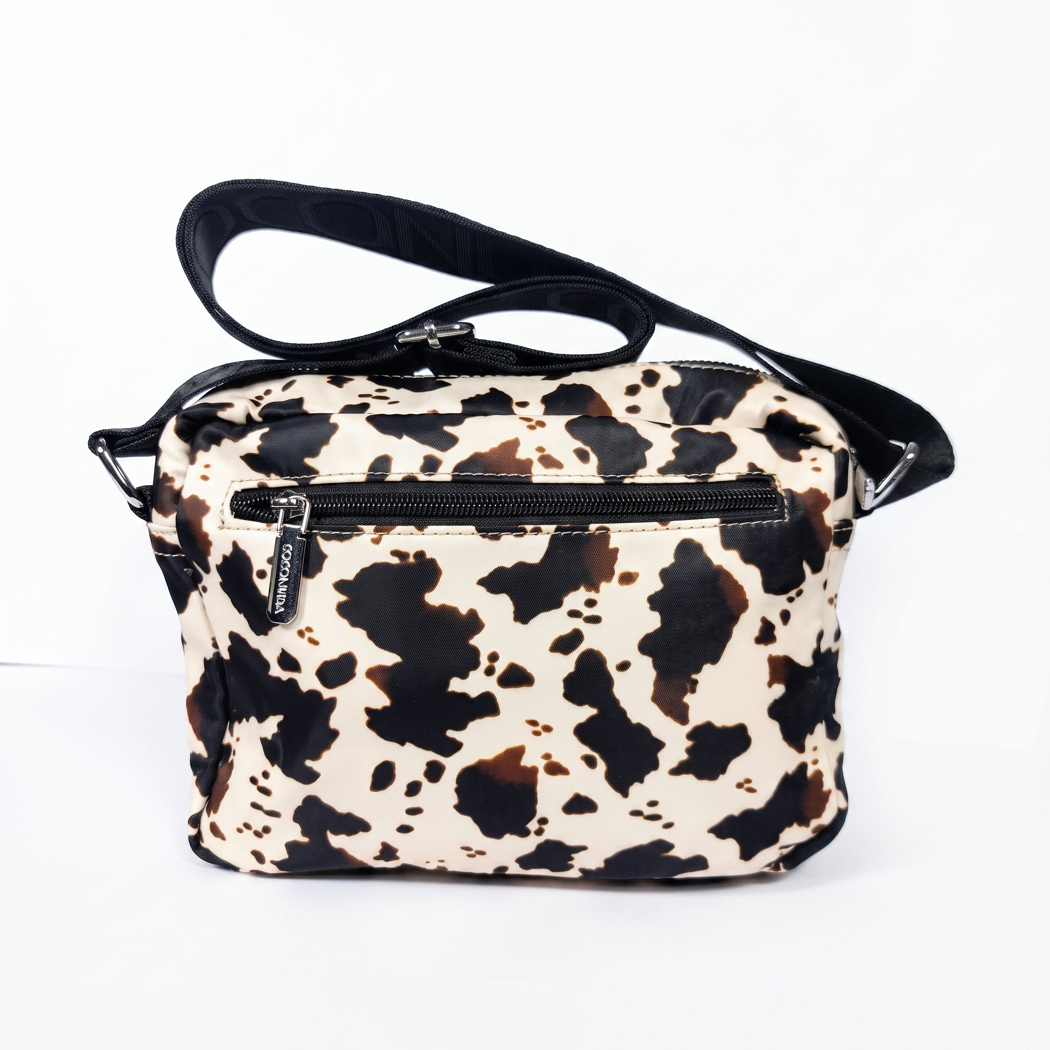 Coconuda Zebra-Nylon-Tasche mit Animalier-Print