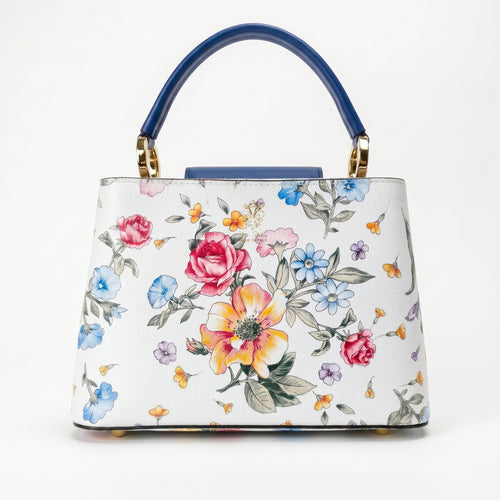 Borsa a Tracolla Rimovibile in Vera Pelle per Donne | Dettaglio esterno | vera pelle | Rosa
