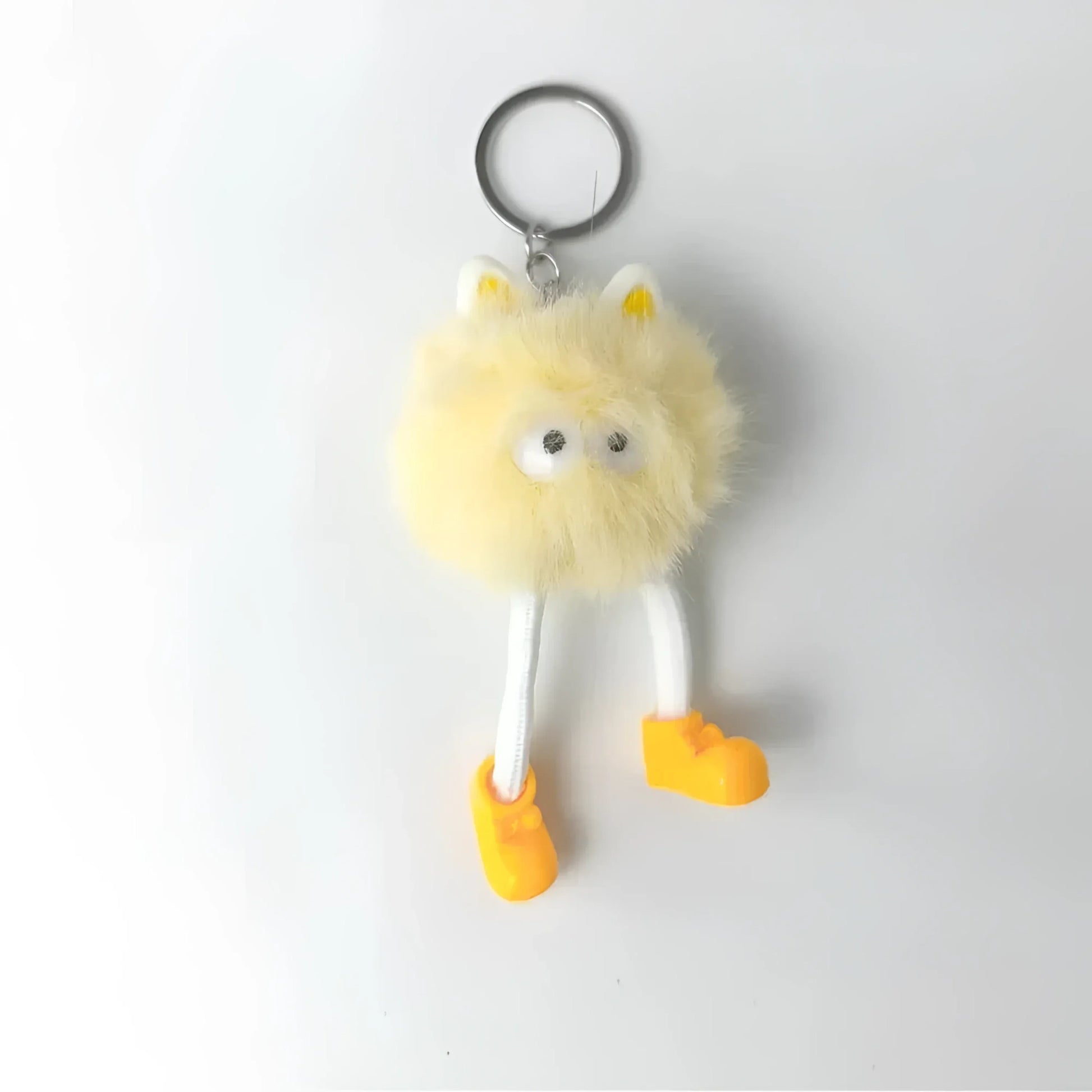 charm-per-borsa-personaggio-pom-ciondolo-portachiavi-peluche-morbido-387 - Stile Donna Bags