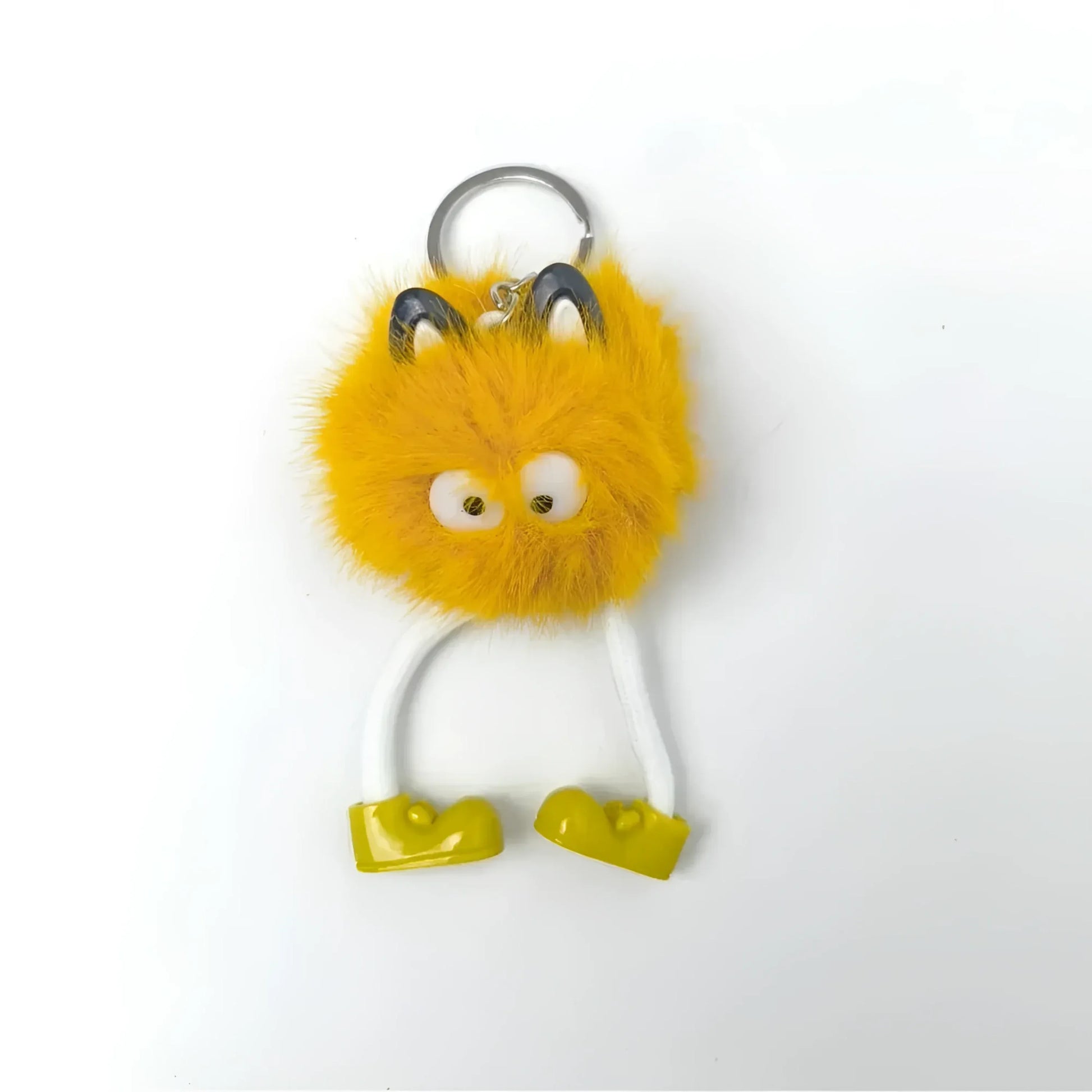 charm-per-borsa-personaggio-pom-ciondolo-portachiavi-pompon-giallo-800 - Stile Donna Bags