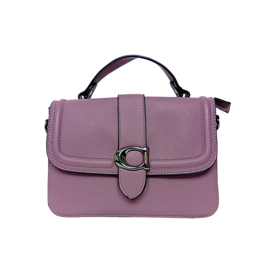 Charro rigid shoulder bag - Purple - Handbag