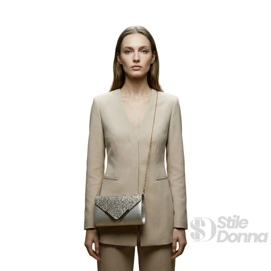 clutch-bag-a-busta-argentata-da-sera-pochette-elegante-551 - Stile Donna Bags