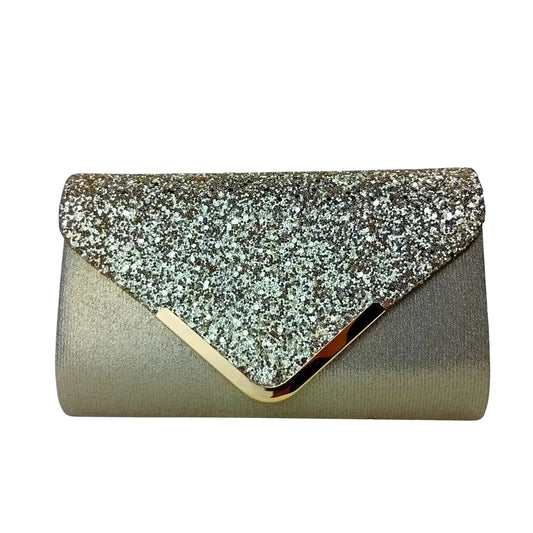 clutch-bag-a-busta-argentata-da-sera-pochette-metallica-lucida-849 - Stile Donna Bags