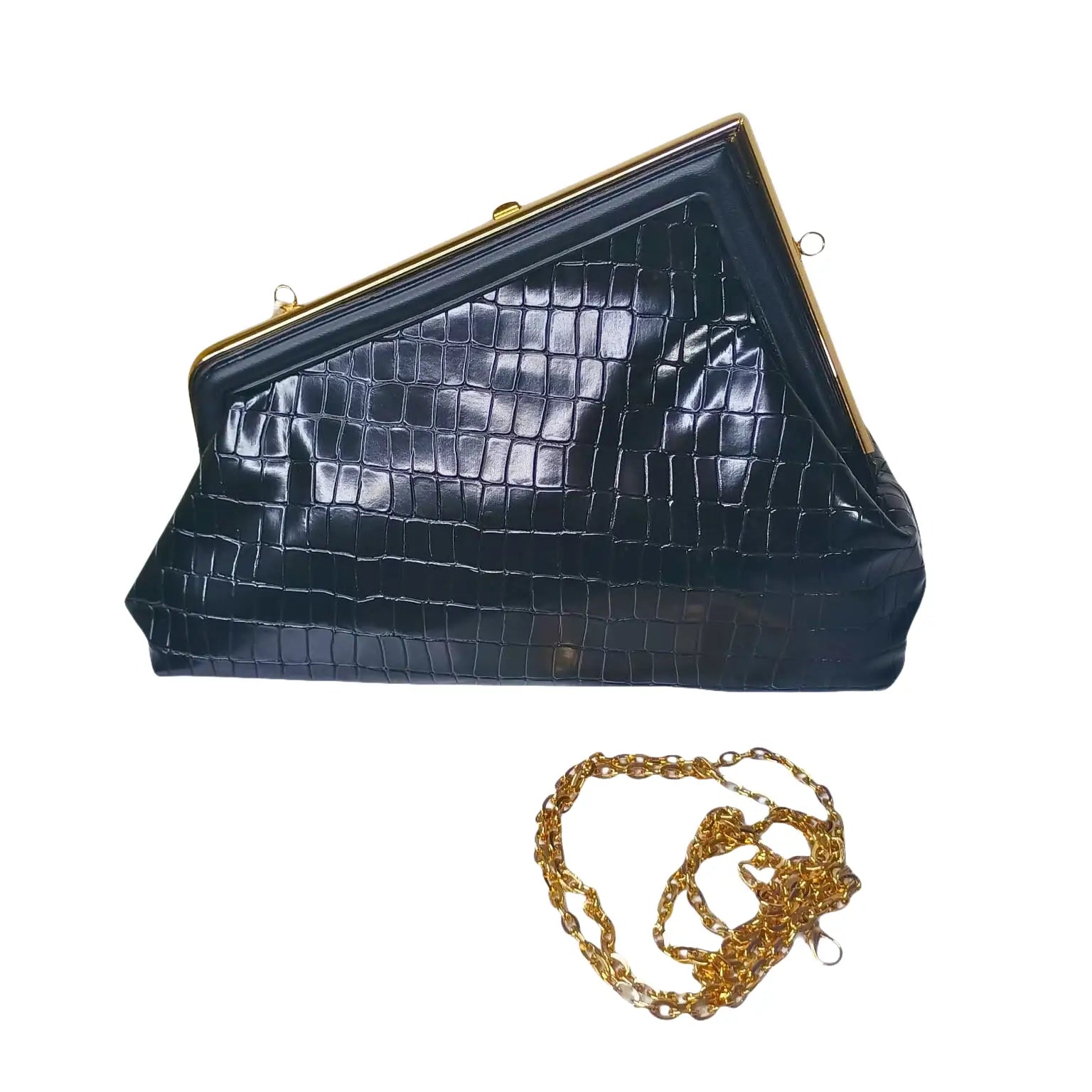 Clutch bag with removable shoulder strap - MS-9964 - Stile Donna Bags