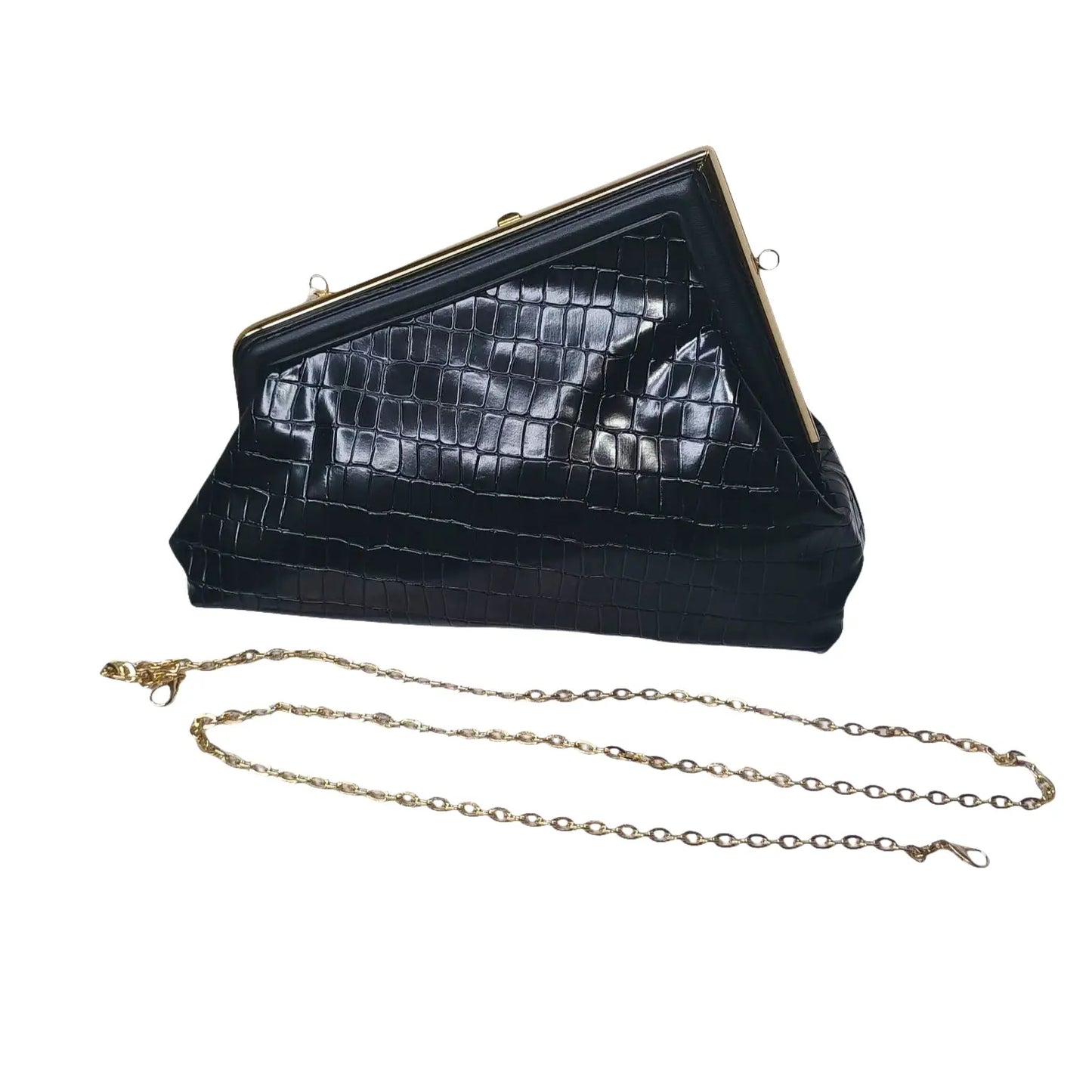Clutch bag with removable shoulder strap - MS-9964 - Stile Donna Bags