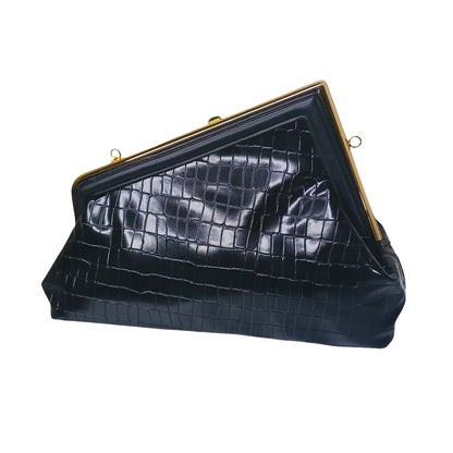 Clutch bag with removable shoulder strap - MS-9964 - Stile Donna Bags