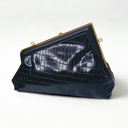 Clutch bag with shoulder strap - MS-9964 - Stile Donna Bags