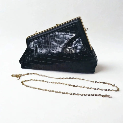 Clutch bag with shoulder strap - MS-9964 - Stile Donna Bags