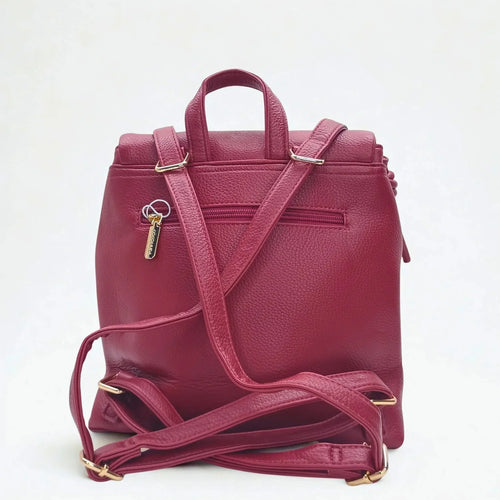 Coconuda Backpack with Adjustable Straps - MS-0090 - Stile Donna Bags