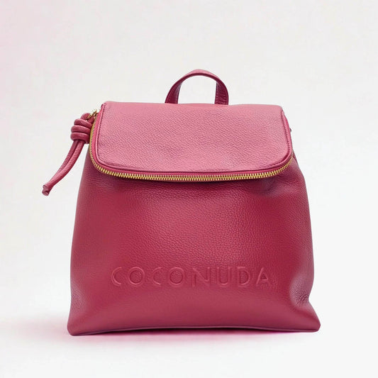 Red Backpack with Adjustable Straps - MS-0090 - Stile Donna Bags