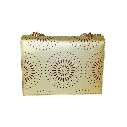 Crossbody Bag with Chain Strap - MS-4335