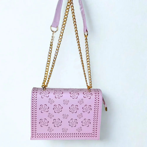 Crossbody Bag with Chain Strap - MS-6936 - Stile Donna Bags