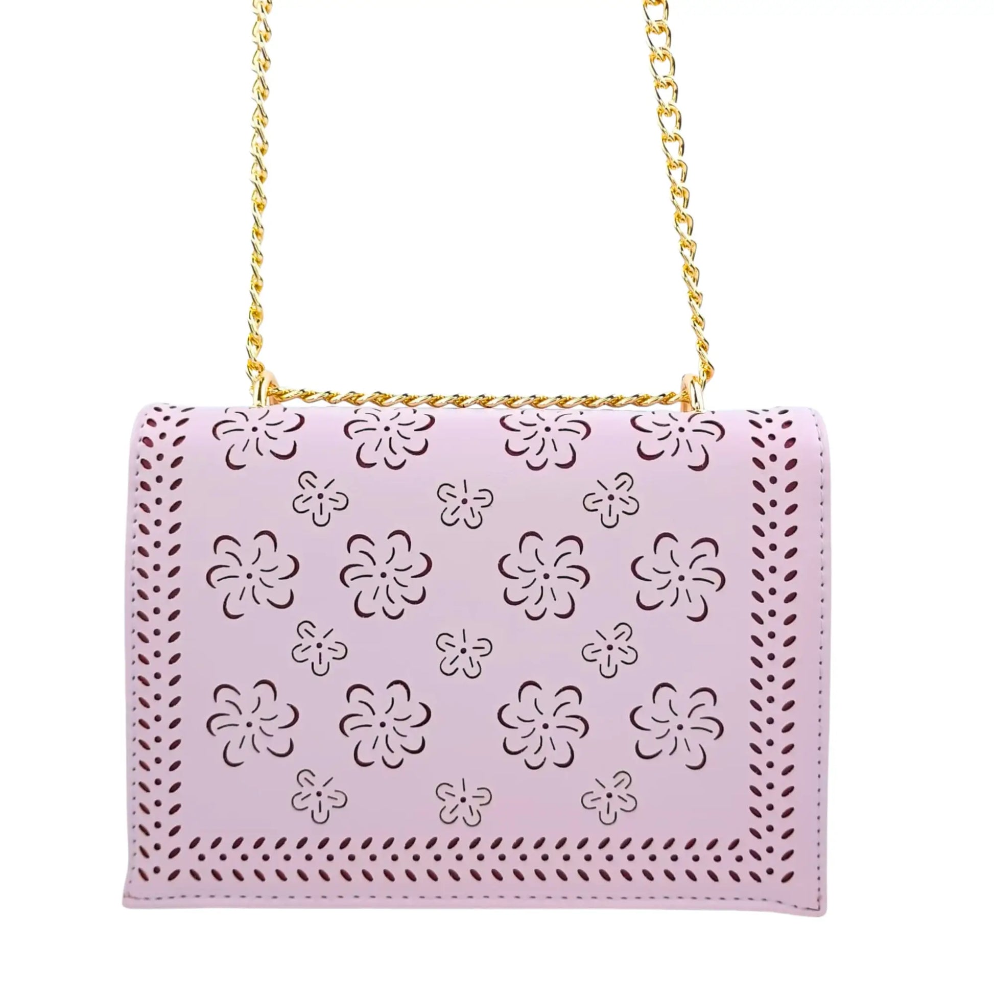 Crossbody Bag with Chain Strap - MS-6936 - Stile Donna Bags