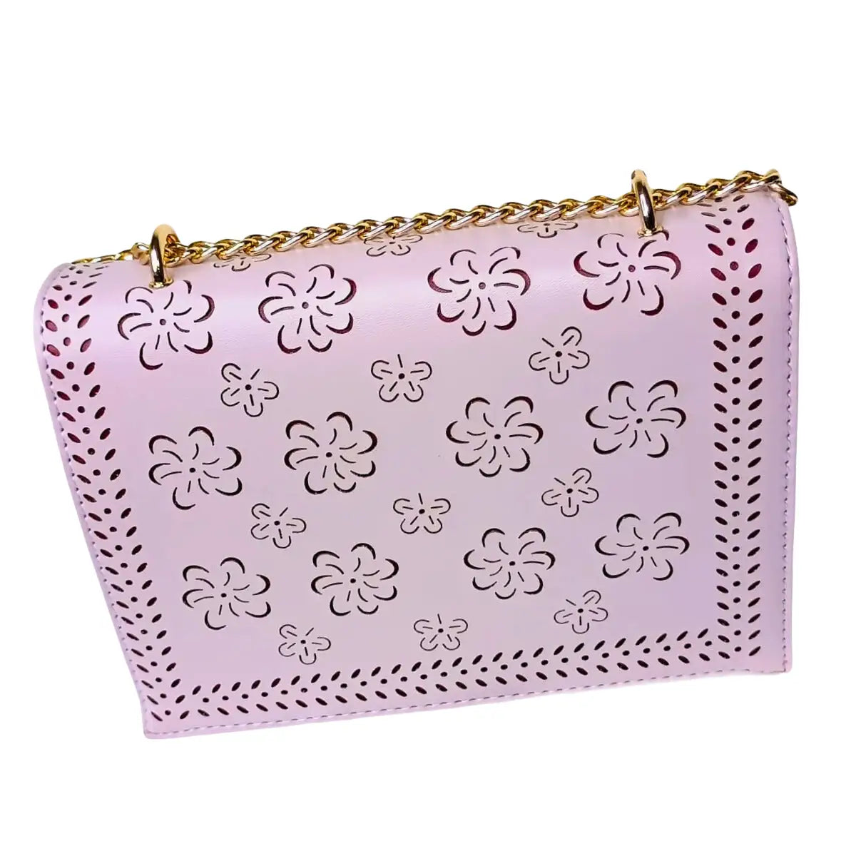 Crossbody Bag with Chain Strap - MS-6936 - Stile Donna Bags