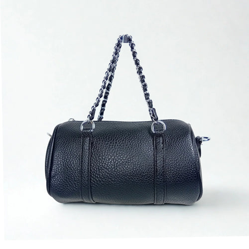 Cylinder-shaped shoulder bag MS-6885 - Handbag