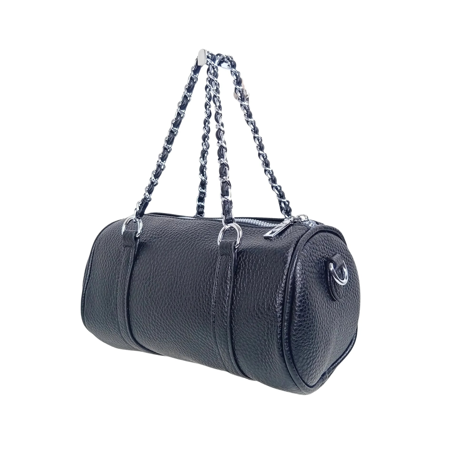 Cylinder-shaped shoulder bag MS-6885 - Handbag