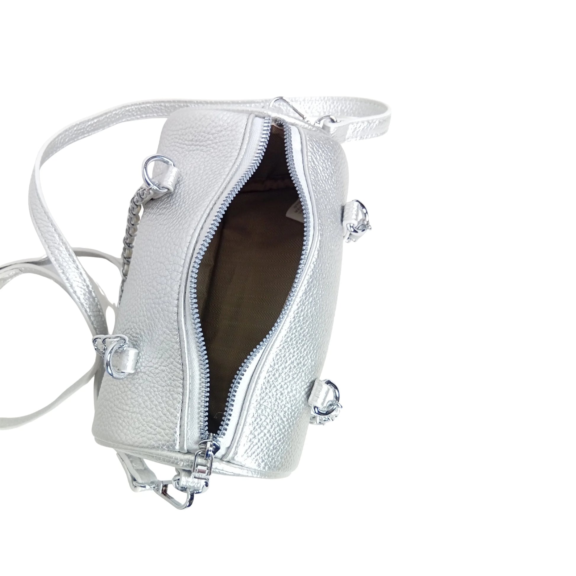 Cylinder-shaped shoulder bag MS-6885 - Handbag