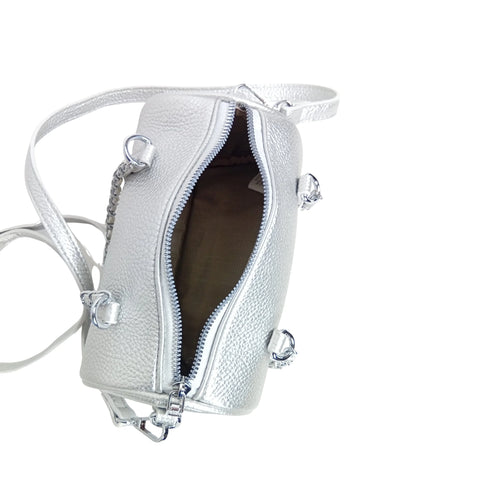 Cylinder-shaped shoulder bag MS-6885 - Handbag