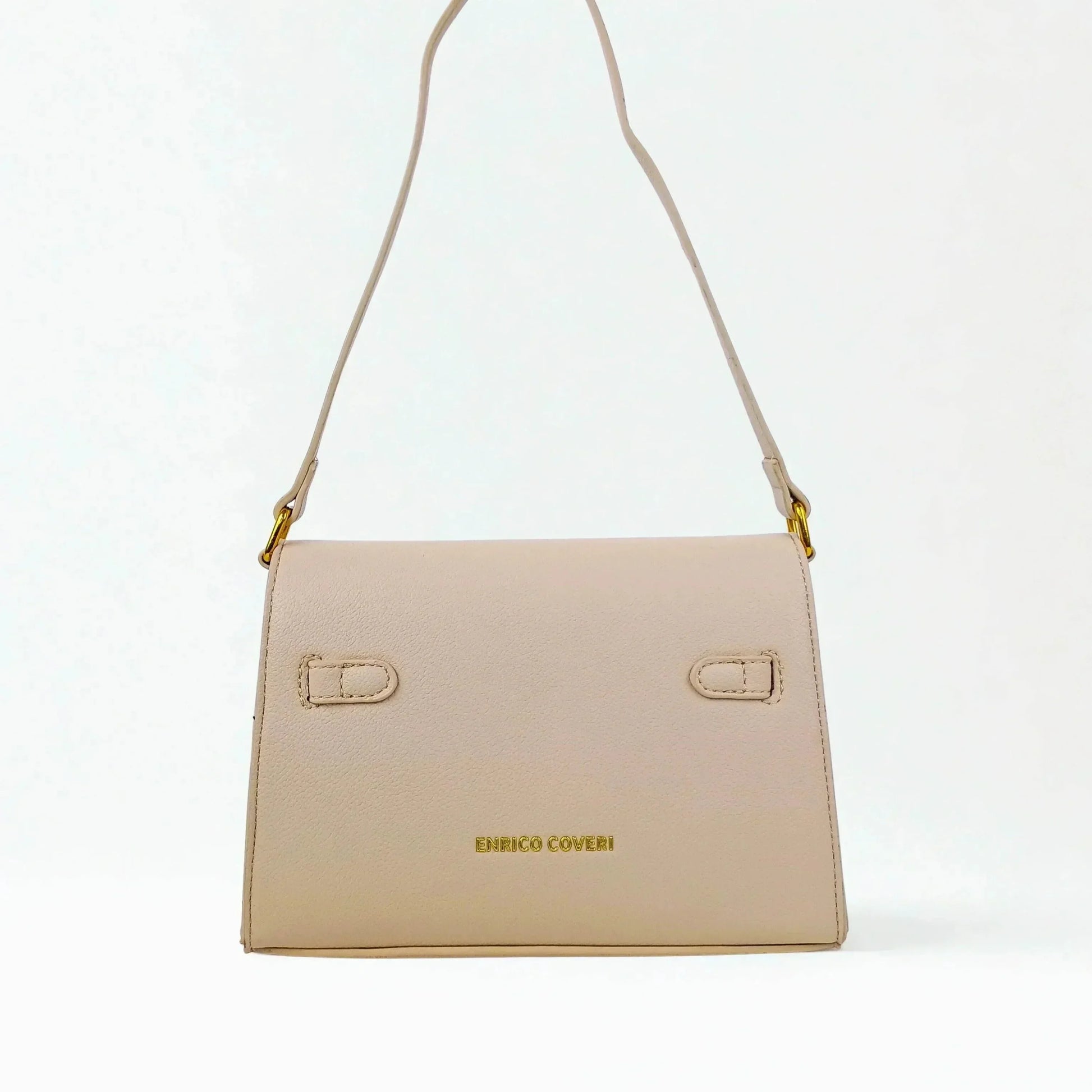 Enrico Coveri Leather Shoulder Bag for Women - Stile Donna Bags