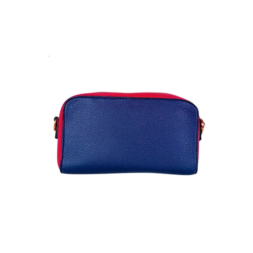 Faux Leather Crossbody Bag with removable shoulder strap - MS-2848 - Stile Donna Bags