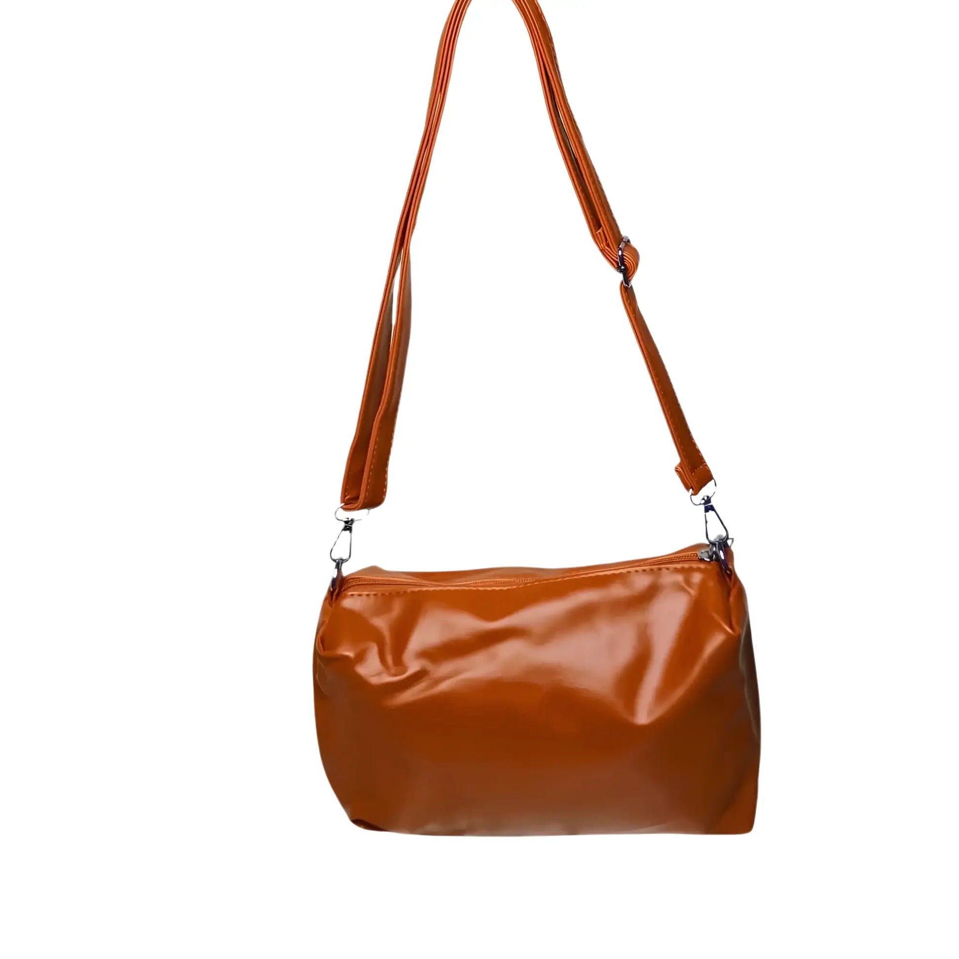 Faux Leather Tote Bag with Crossbody Included - Stile Donna Bags