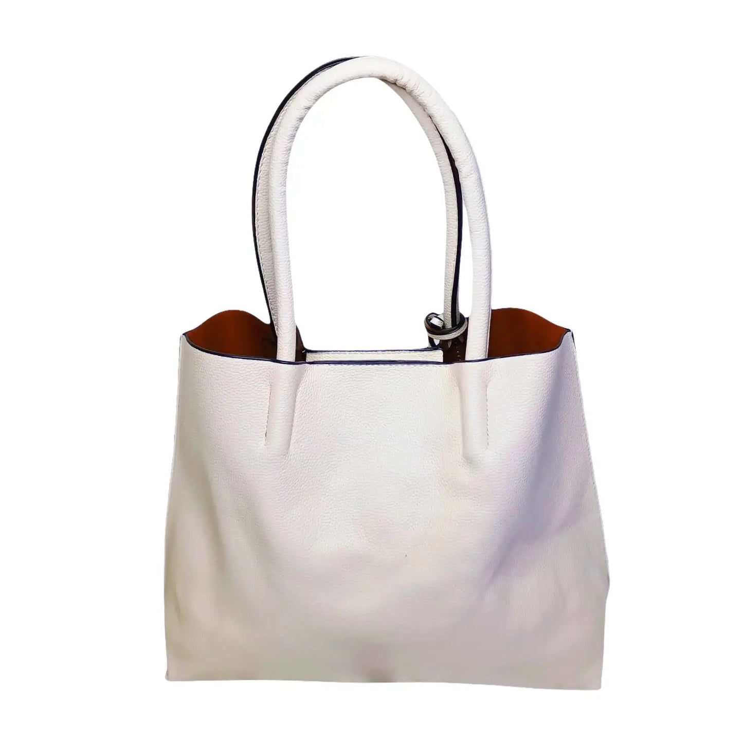 Faux Leather Tote Bag with Crossbody Included - Stile Donna Bags