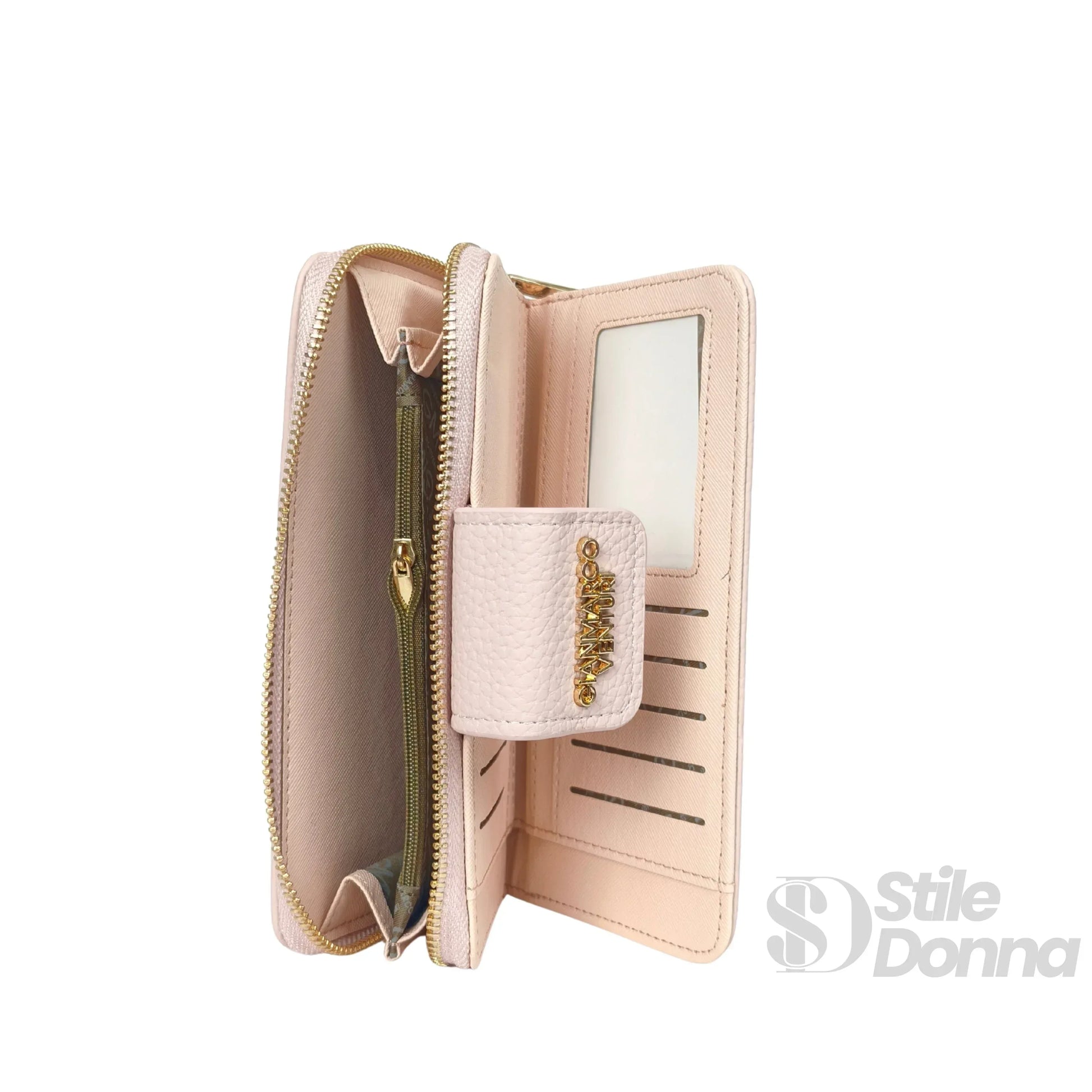 giamaco-venturi-portafoglio-traforato-per-oggetti-essenziali-pelle-313 - Stile Donna Bags