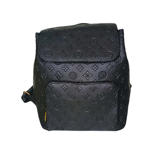 Gray leather backpack - MS-7112 - Stile Donna Bags